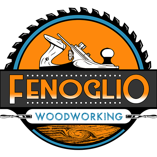 Logo de Fénoglio Woodworking, artisan du bois et décoration personnalisée